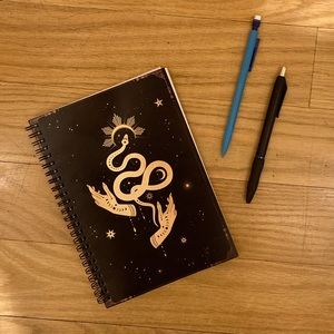 Witchy spiral notebook, line rule